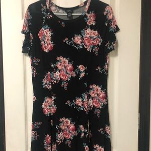 Cute fit and flare swing dress